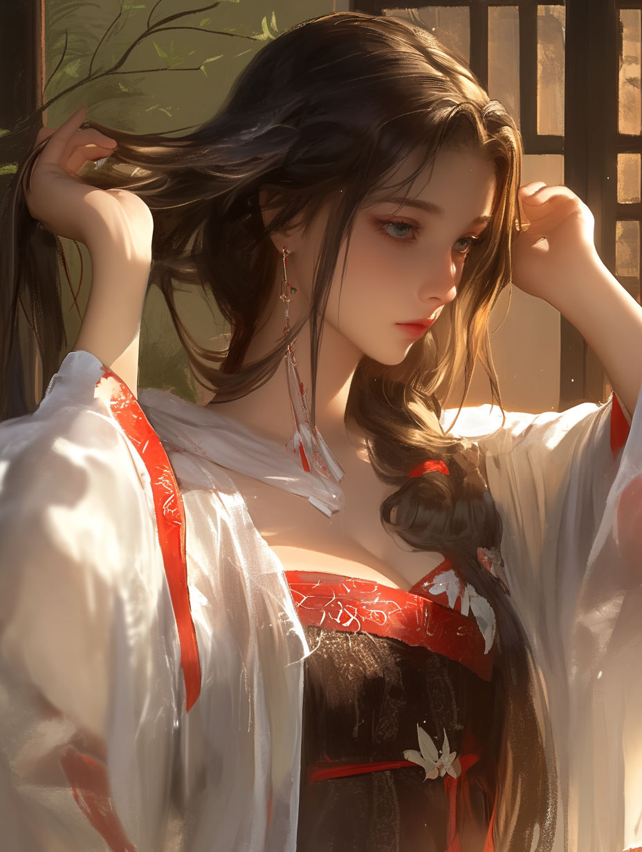 清风拂月后，满地狼藉