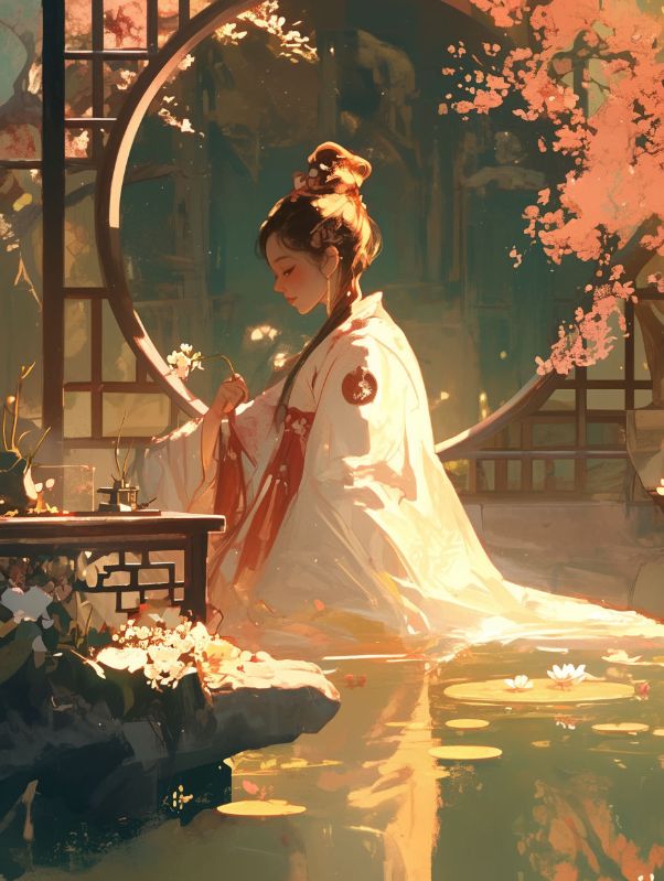 一梦回还桃花里