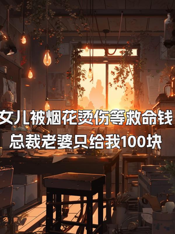 女儿被烟花烫伤等救命钱,总裁老婆只给我100块
