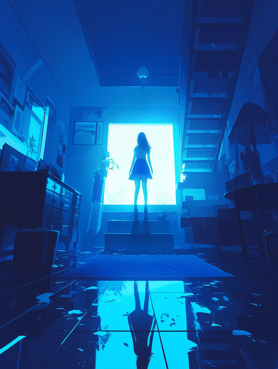 盛世楼阁烟雨中