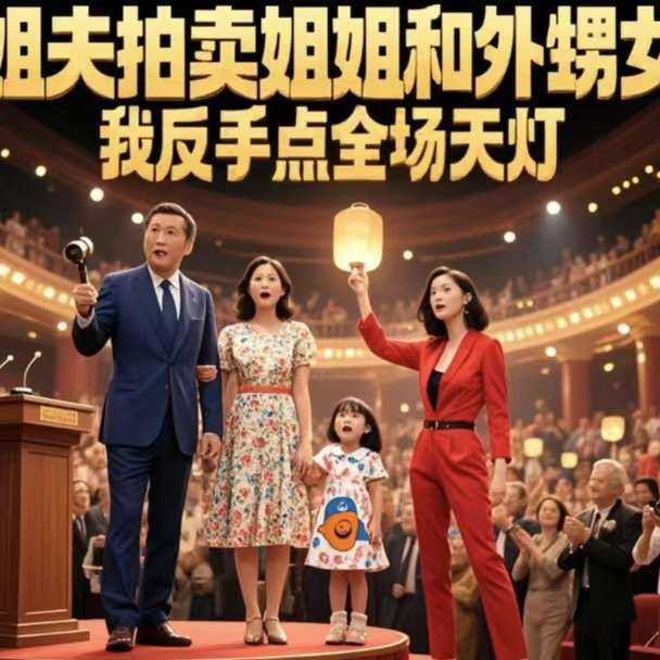 姐夫拍卖姐姐和外甥女,我反手点全场天灯