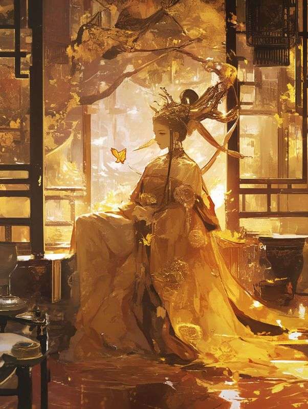 清梨压海棠
