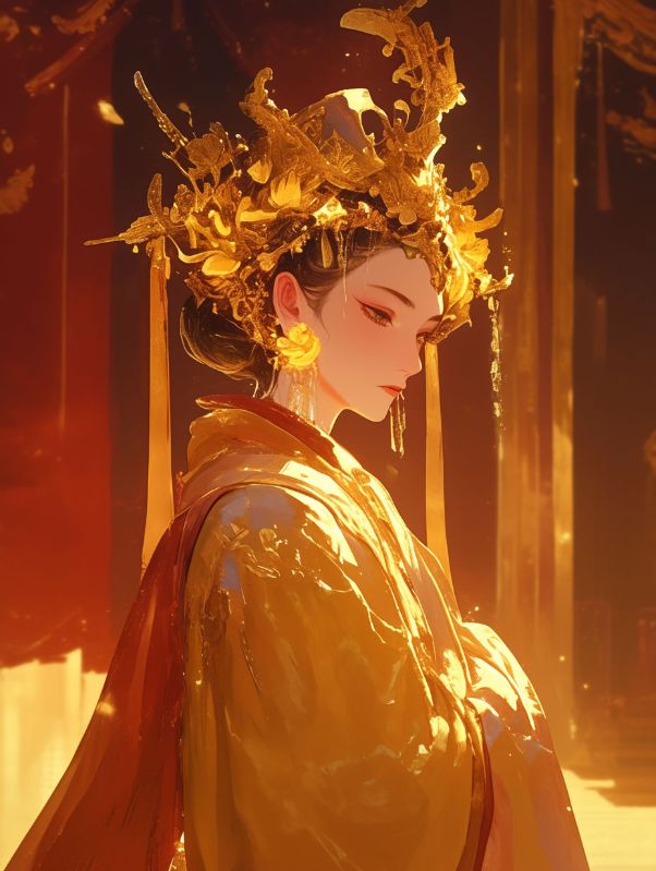 残荷听烬红妆