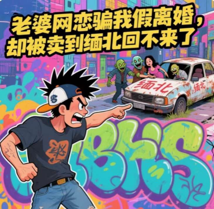老婆網(wǎng)戀騙我假離婚，卻被賣到緬北回不來了