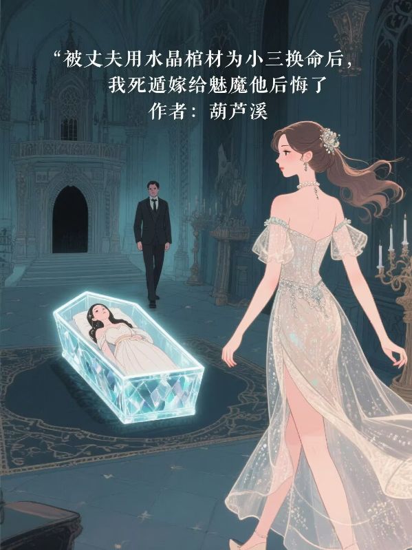 被丈夫用水晶棺材為小三換命后，我死遁嫁給魅魔他后悔了