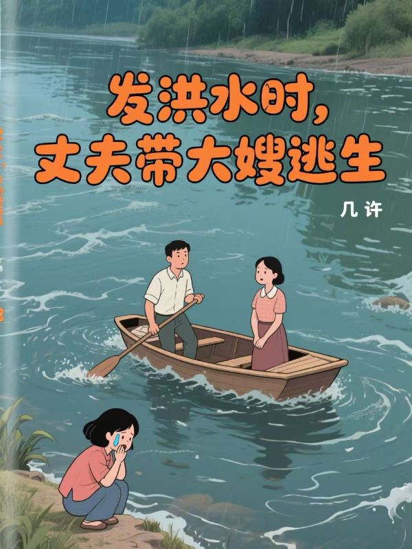 發(fā)洪水時，丈夫帶大嫂逃生