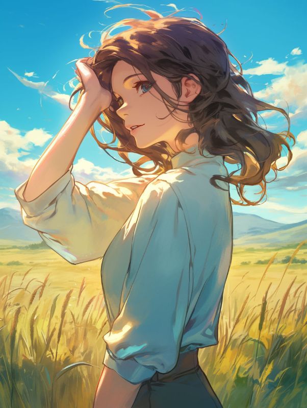 夕照入深秋