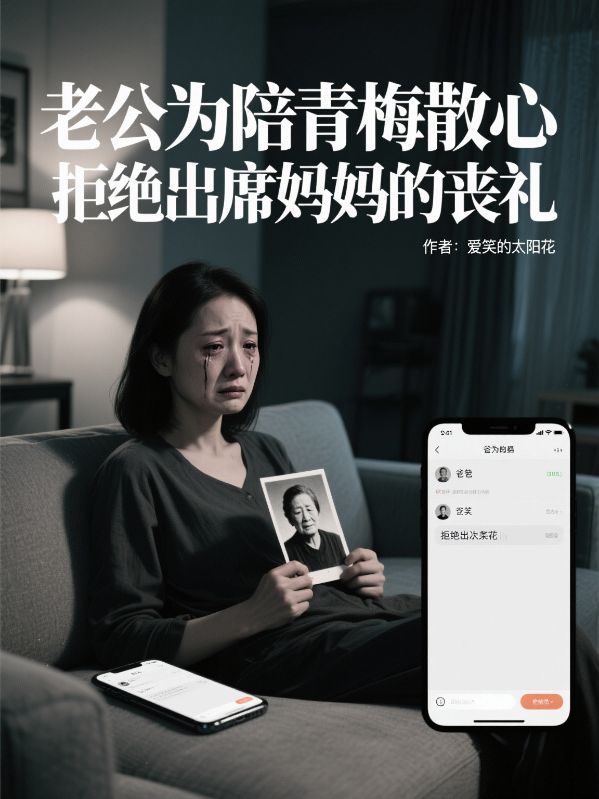 老公為陪青梅散心，拒絕出席媽媽的喪禮