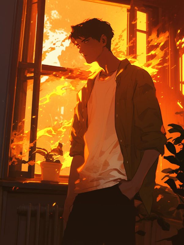 情落万丈星河外