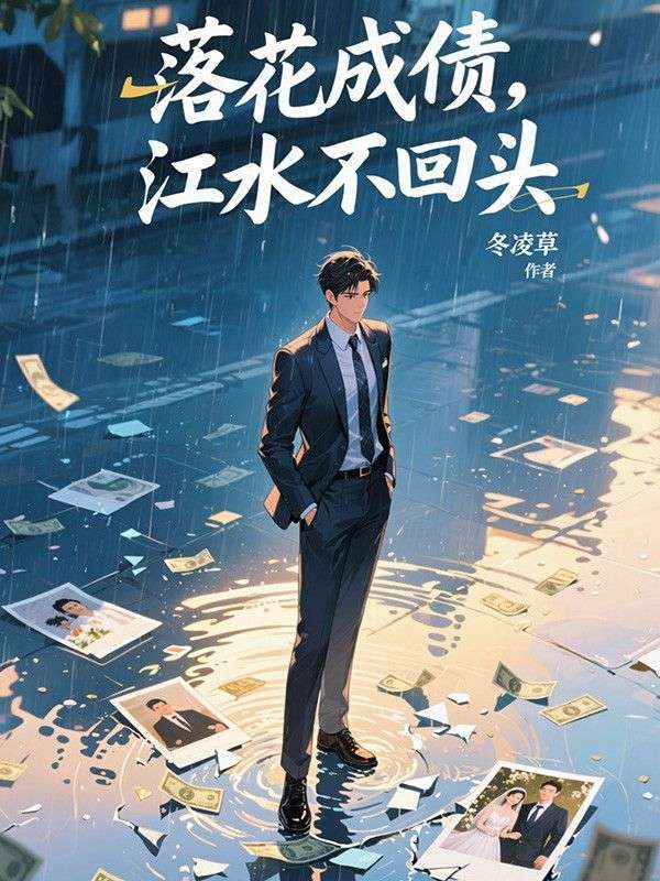 落花成債，江水不回頭