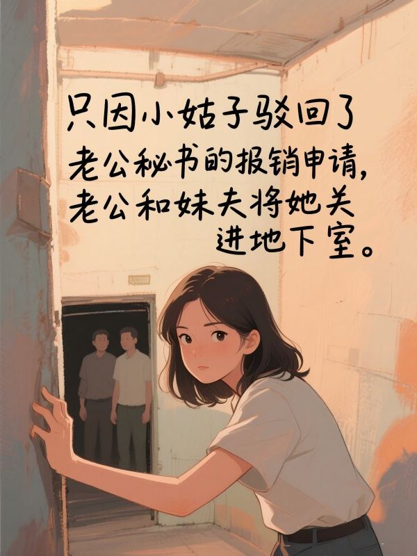 只因小姑子驳回了老公秘书的报销申请，老公和妹夫将她关进地下室
