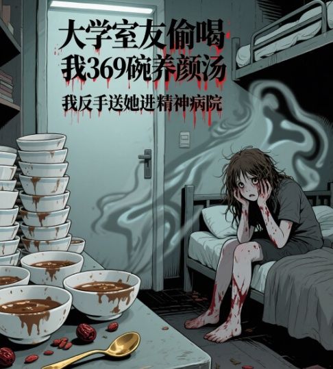 大學(xué)室友偷喝我369碗養(yǎng)顏湯，我反手送她進精神病院