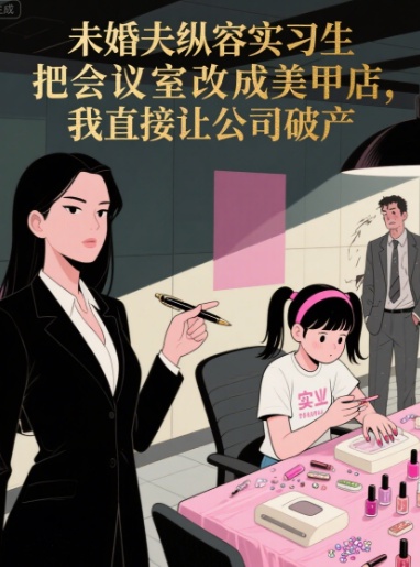 未婚夫纵容实习生把会议室改成美甲店，我直接让公司破产