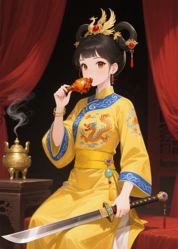 我靠抢饭，当上了开国皇后