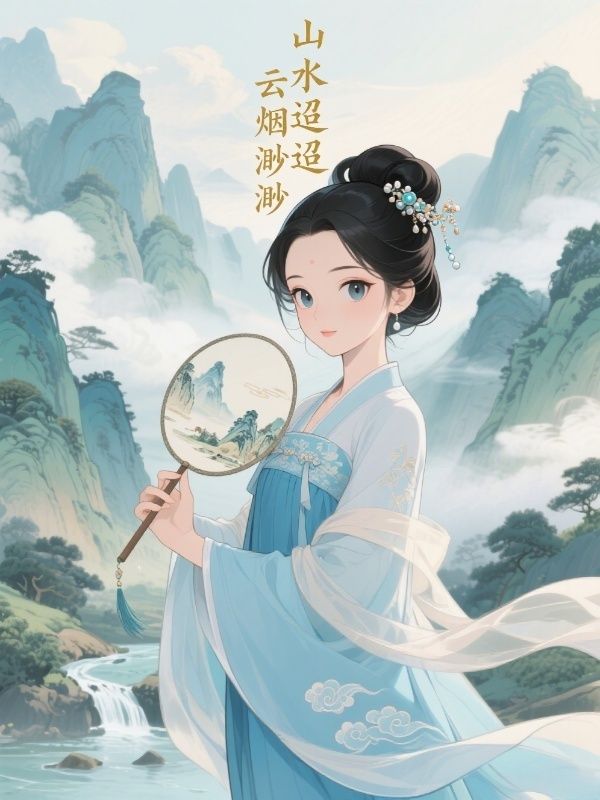 山水迢迢，云烟渺渺