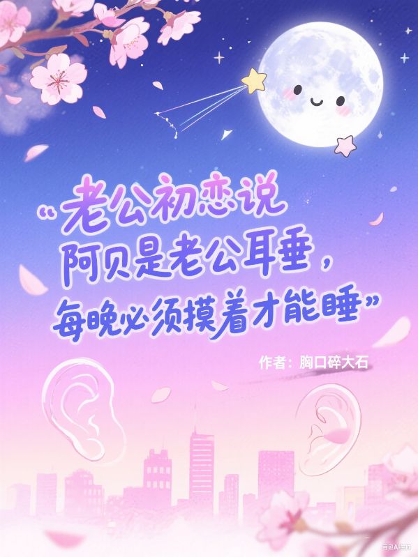 老公初戀說阿貝貝是老公耳垂，每晚必須摸著才能睡