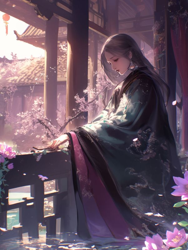 盼君折枝春滿歸