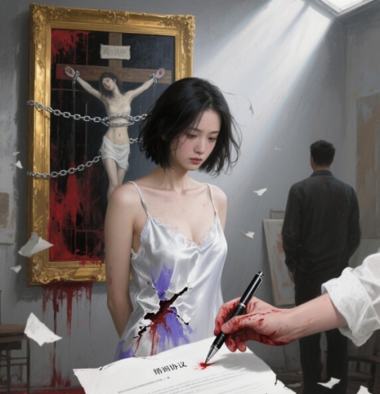 我被迫給丈夫情人做人體模特后，我直接離婚
