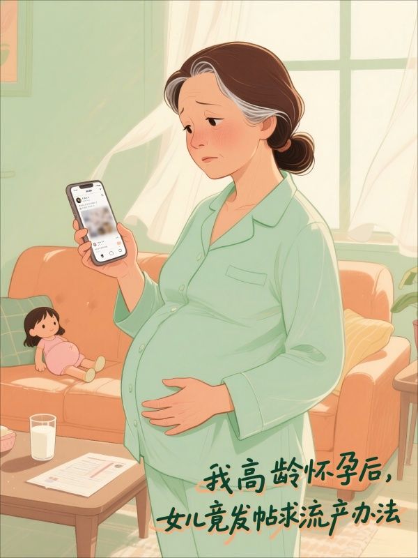 我高龄怀孕后，女儿竟发帖求流产办法