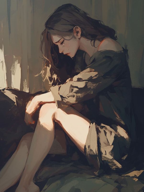 女兒尸體被老公私生女畫上性感啵啵唇后，我殺瘋了