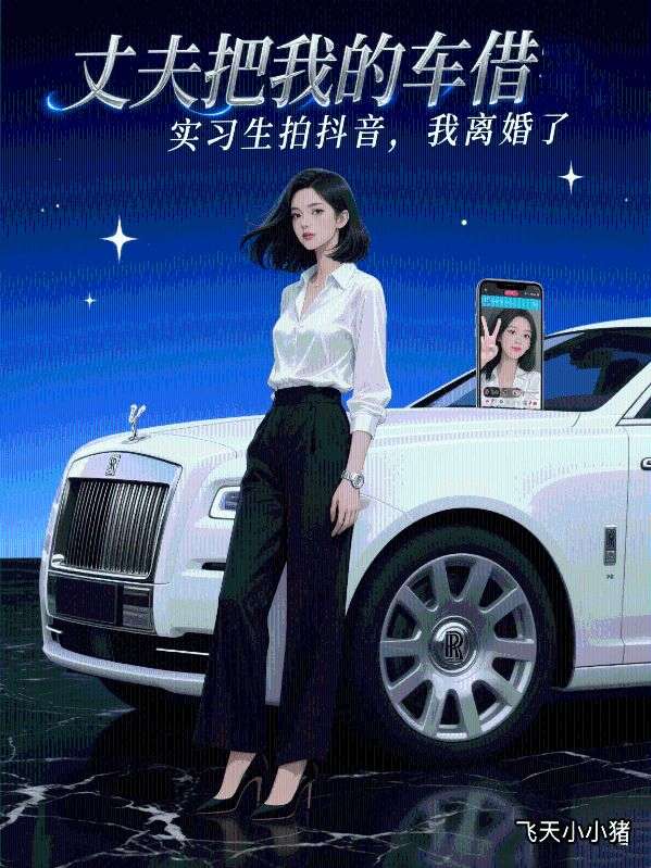 丈夫把我的車借實習生拍抖音,我離婚了