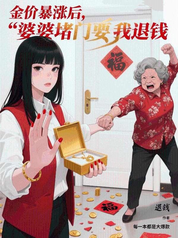 金价暴涨后,婆婆堵门要我退钱