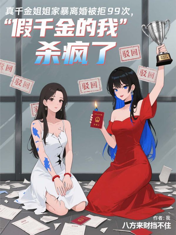 真千金姐姐家暴离婚被拒99次,假千金的我杀疯了
