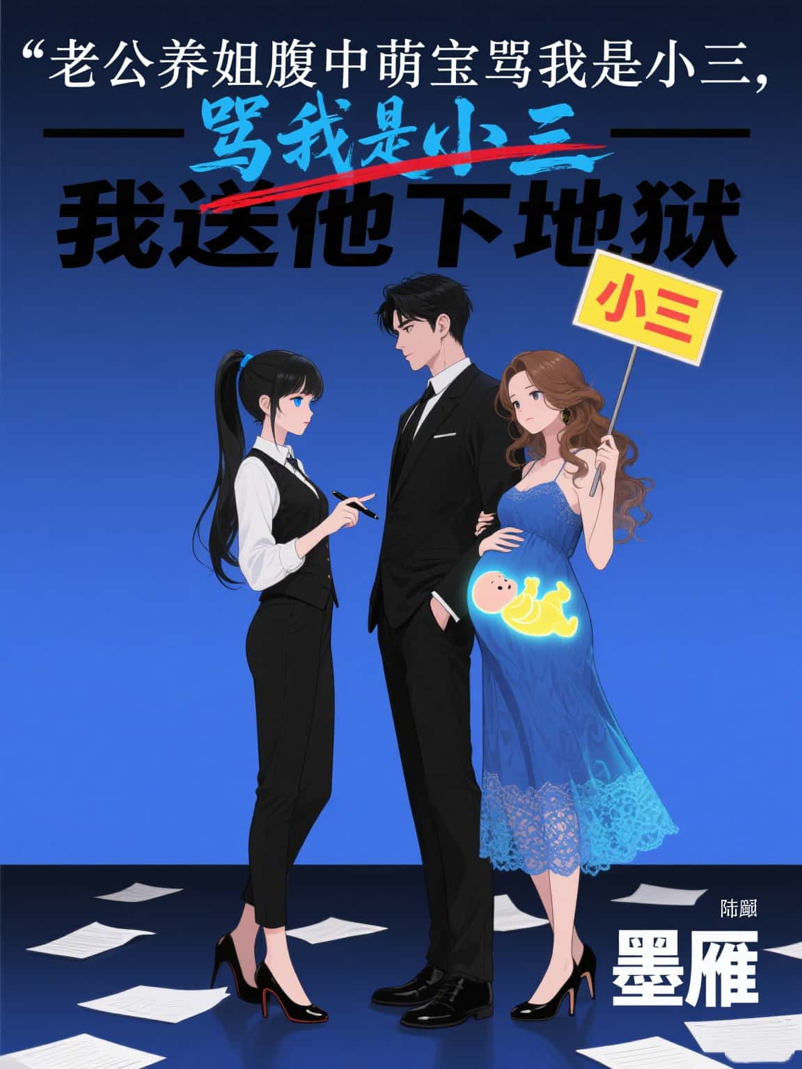 老公养姐腹中萌宝骂我是小三，我送他下地狱