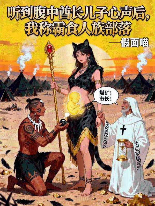 聽到腹中酋長兒子心聲后，我稱霸食人族部落
