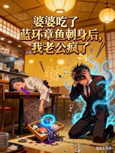 婆婆吃了蓝环章鱼刺身后,我老公疯了