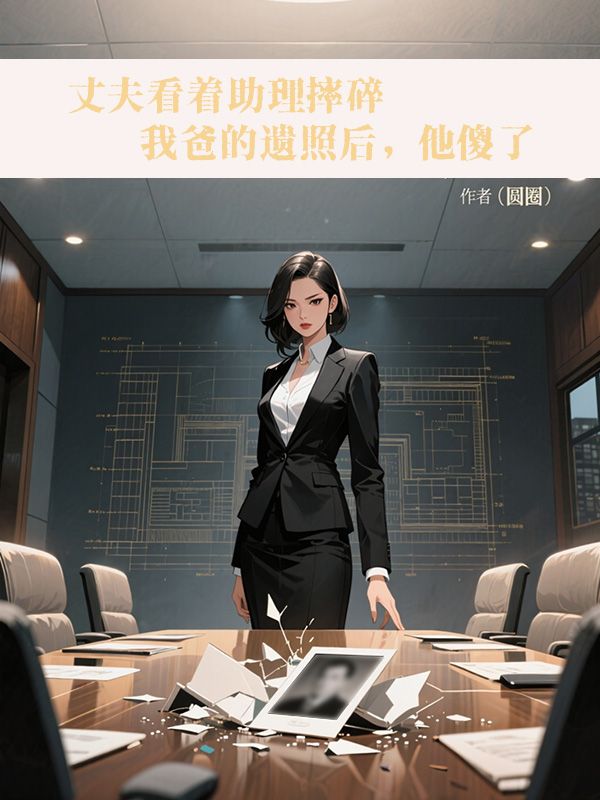 丈夫看着助理摔碎我爸的遗照后，他傻了