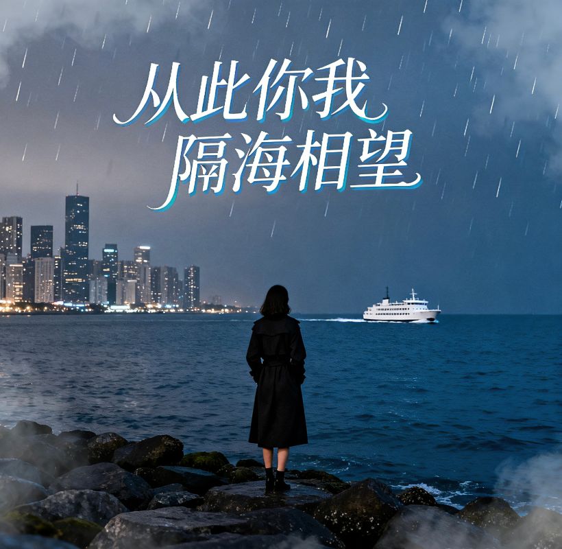 從此你我隔海相望