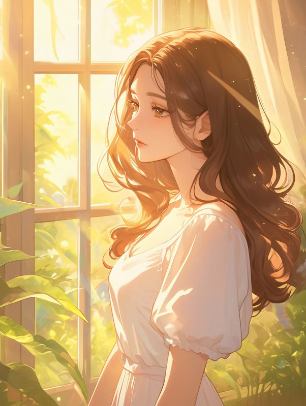 月下拾花听禅音