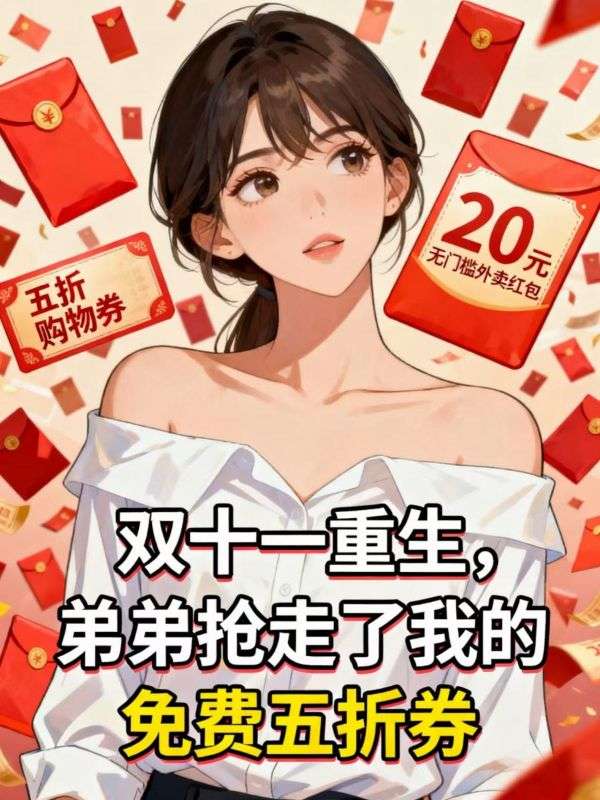 双十一重生,弟弟抢走了我的免费五折券