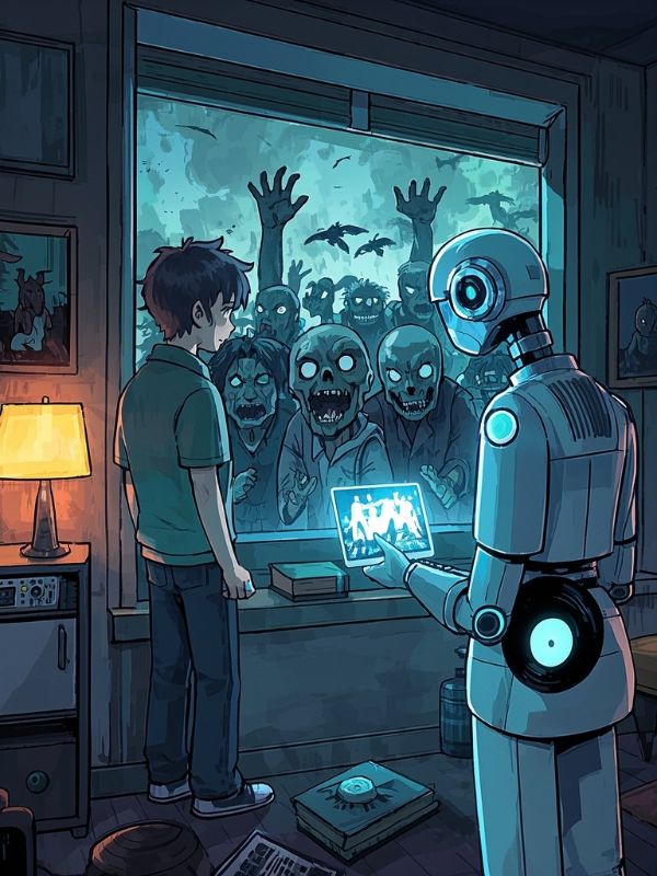 末日降临，我和我的怨种管家