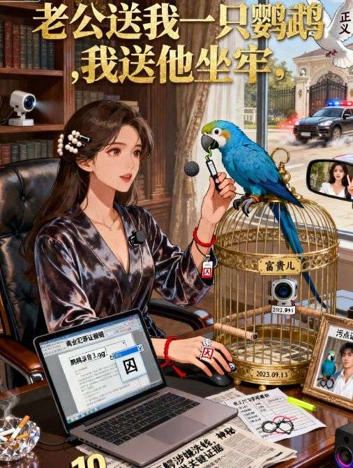 老公送我一只鸚鵡，我送他坐牢