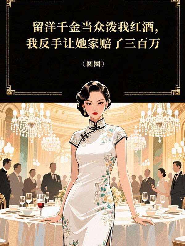 留洋千金當眾潑我紅酒，我反手讓她家賠了三百萬