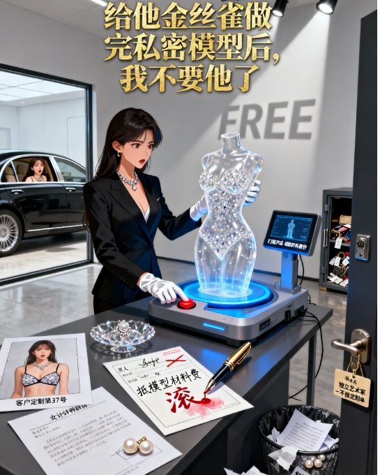 给他金丝雀做完私密模型后,我不要他了