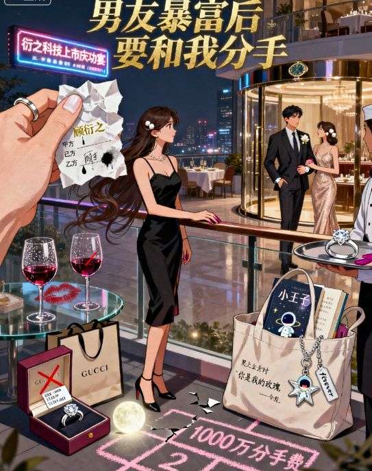 男友暴富后要和我分手