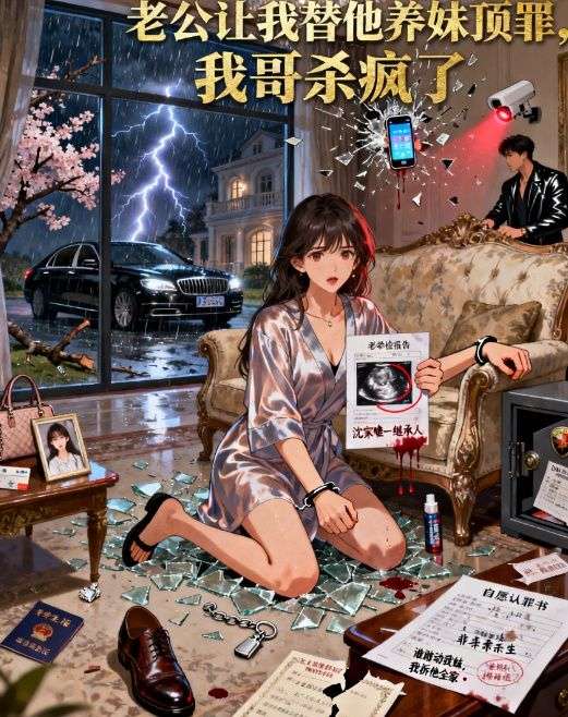 老公让我替他养妹顶罪,我哥杀疯了