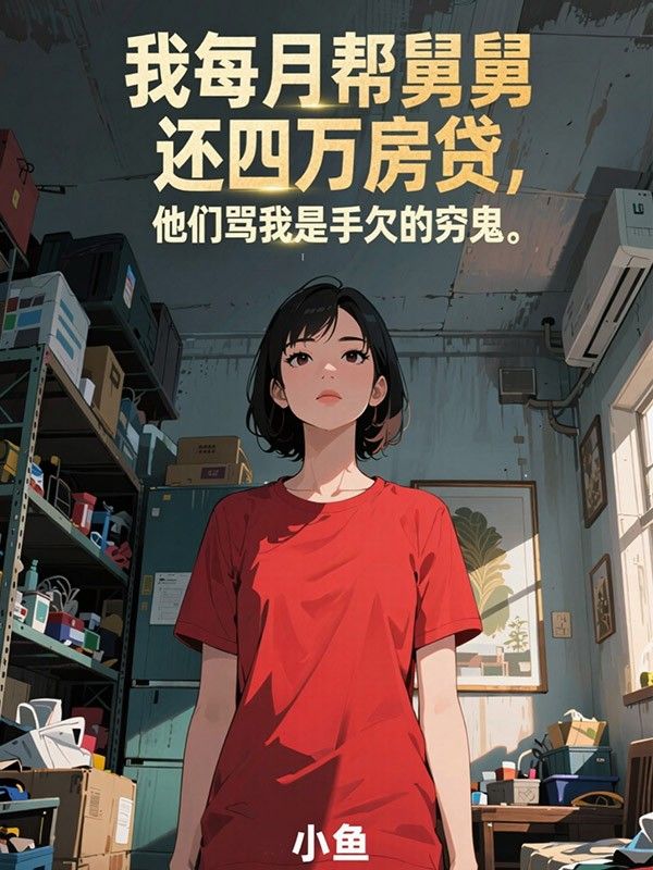 我每月帮舅舅还四万房贷，他们骂我是手欠的穷鬼