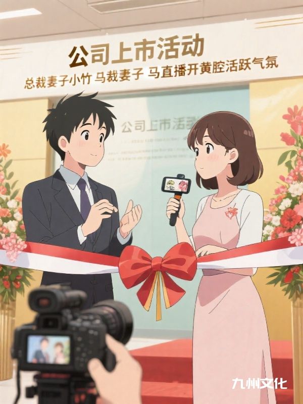 公司上市活动，总裁妻子小竹马直播开黄腔活跃气氛