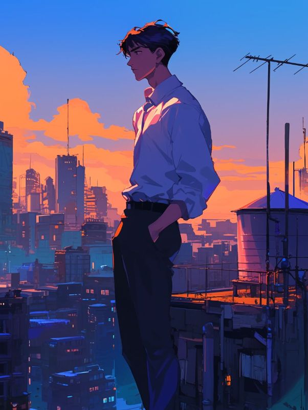 蓝桉永诀释怀鸟