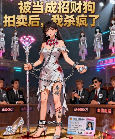 被当成招财狗拍卖后，我杀疯了