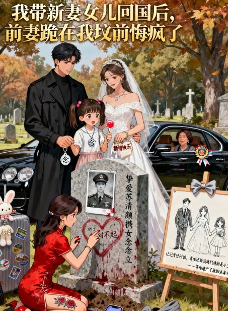 我带新妻女儿回国后，前妻跪在我坟前悔疯了