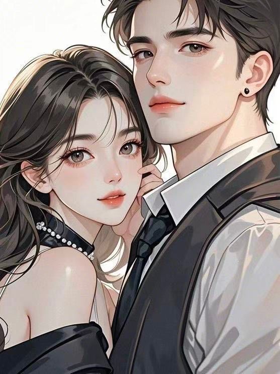 双鹊枝间语意柔