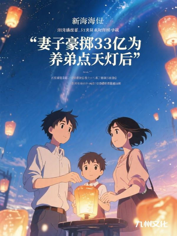 妻子豪掷33亿为养弟点天灯后