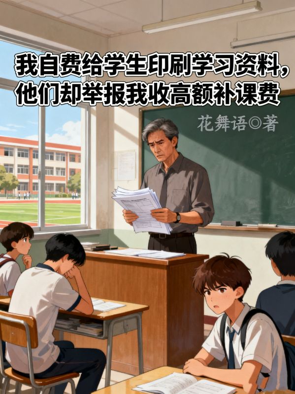 我自费给学生印刷学习资料,他们却举报我收高额补课费