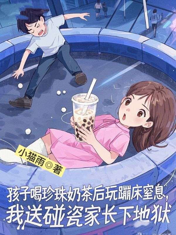 孩子喝珍珠奶茶后玩蹦床窒息，我送碰瓷家长下地狱