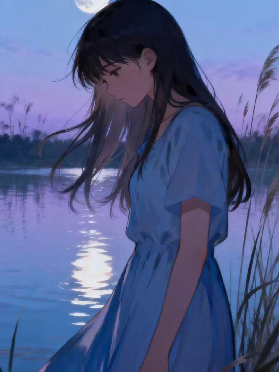 爱意终似水中月